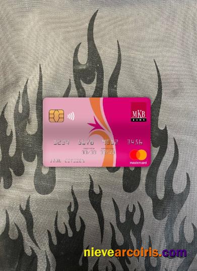 Hungary MKB bank mastercard photolook